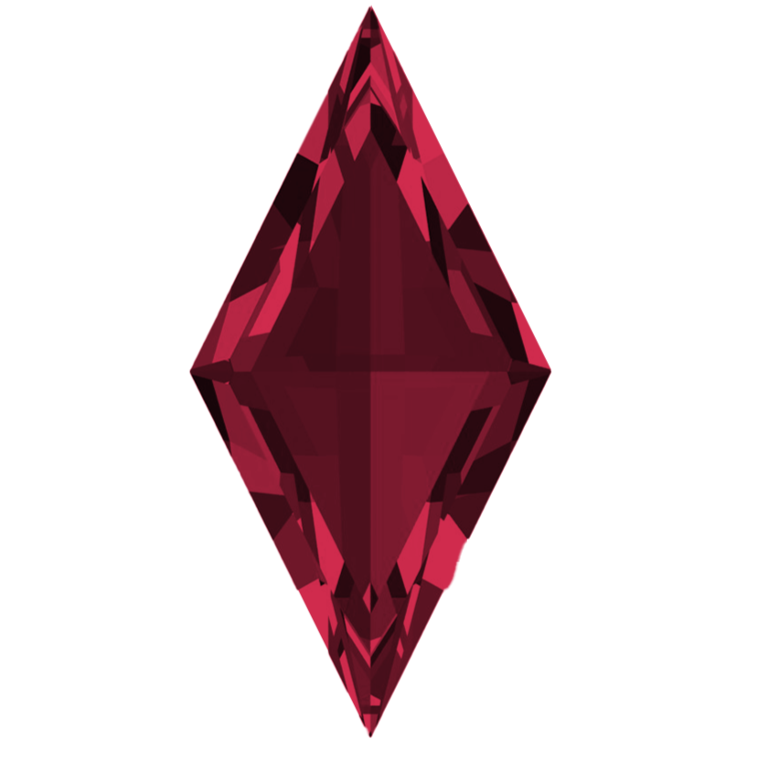 Lozenge FAB Lab-Grown Ruby Gems