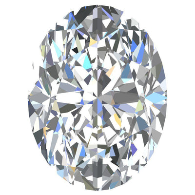 Oval Lab-Grown Diamond-FIRE & BRILLIANCE