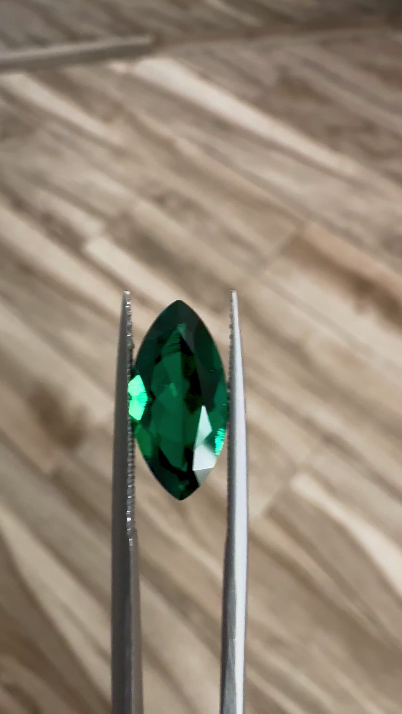 Marquise FAB Lab-Grown Emerald Gems