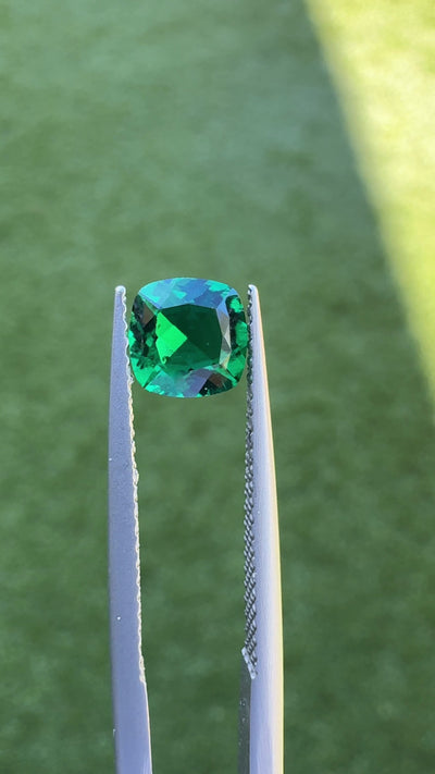 Cushion FAB Lab-Grown Emerald Gems