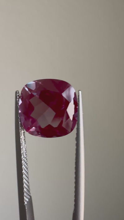 Cushion FAB Lab-Grown Alexandrite Gems