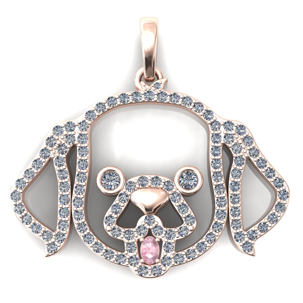 Retriever Furbaby Pendant