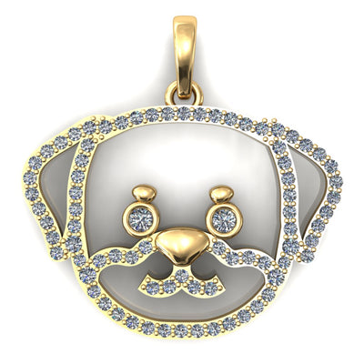 Rottweiler Furbaby Pendant