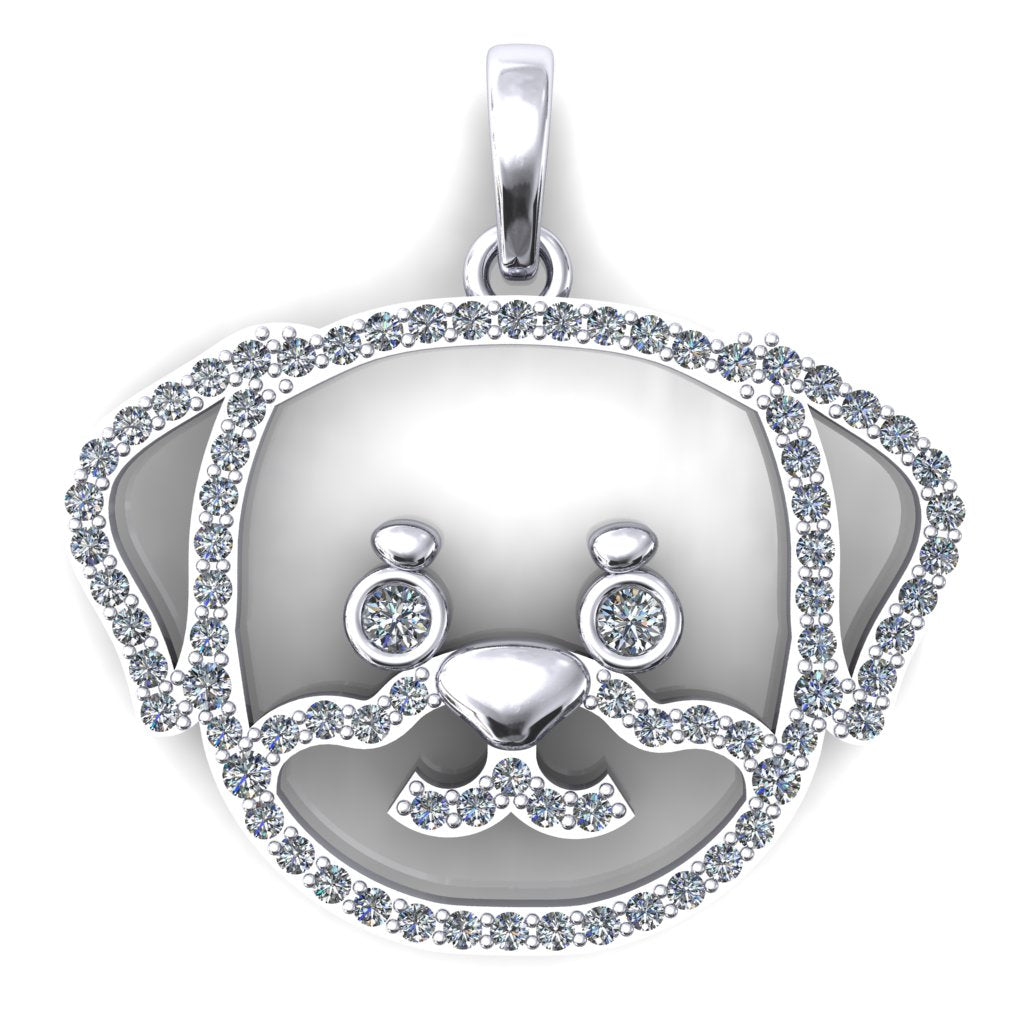 Rottweiler Furbaby Pendant