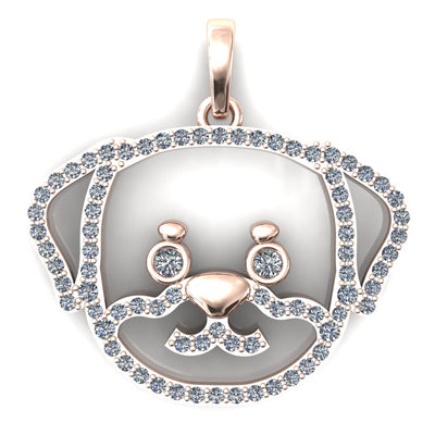 Rottweiler Furbaby Pendant