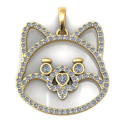 Shiba Inu Furbaby Pendant