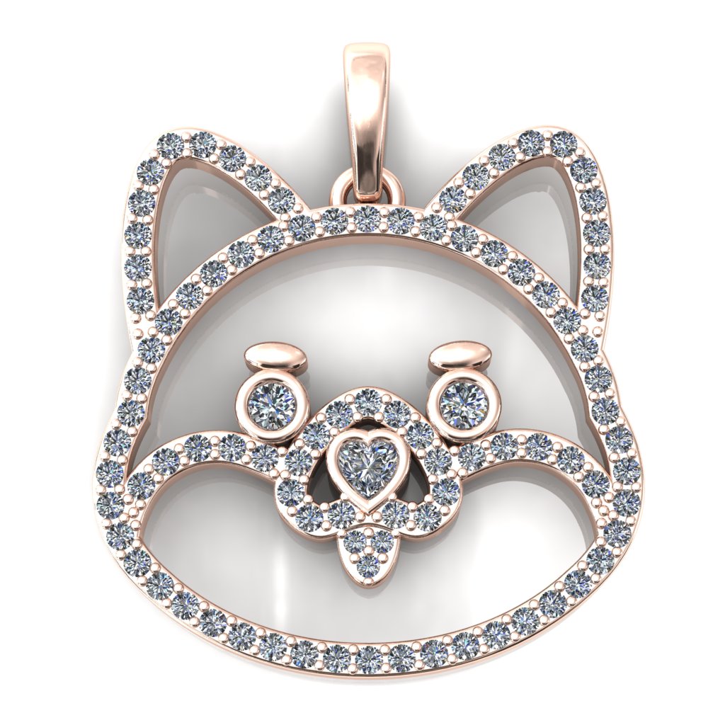 Shiba Inu Furbaby Pendant