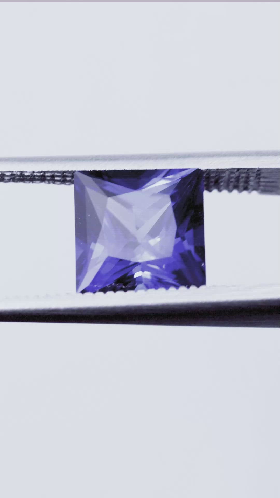 Princess FAB Lab-Grown Blue Sapphire Gems