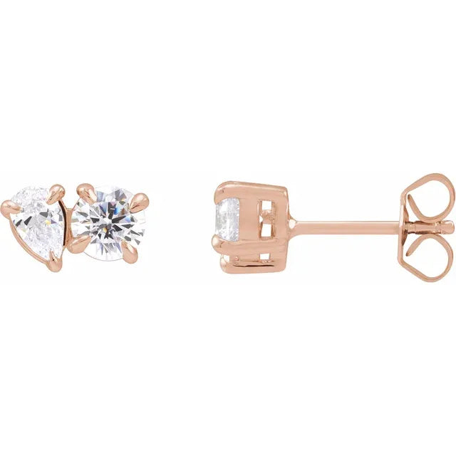 Toi Et Moi Gift Set: 2 Rings & 1 Pair of Earrings