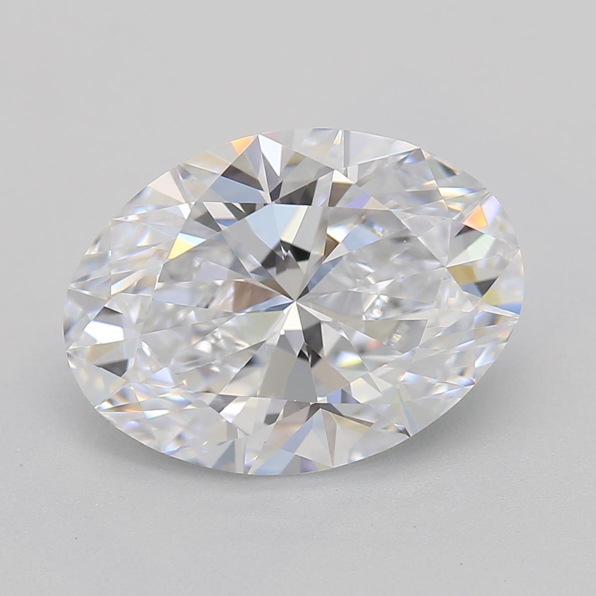 2.52 Carat Oval Lab Grown Diamond-FIRE & BRILLIANCE