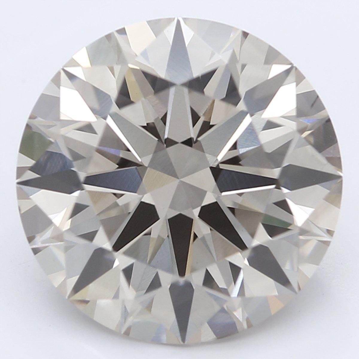 3.04 Carat Round Lab Grown Diamond-FIRE & BRILLIANCE