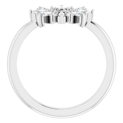 3/8 CTW Diamond Radiance Ring-FIRE & BRILLIANCE