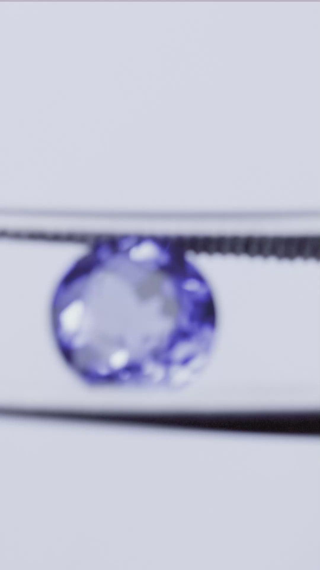 Round FAB Lab-Grown Blue Sapphire Gems