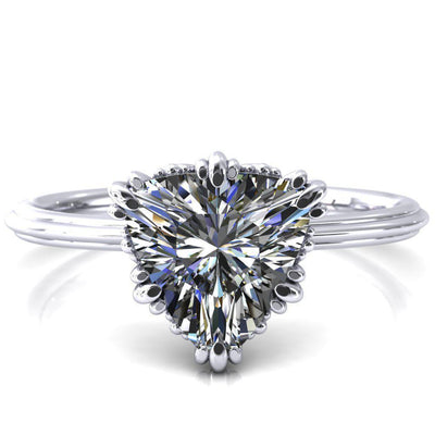 Botticelli Trillion Moissanite 6-Fancy Prong Engagement Ring-Custom-Made Jewelry-Fire & Brilliance ®