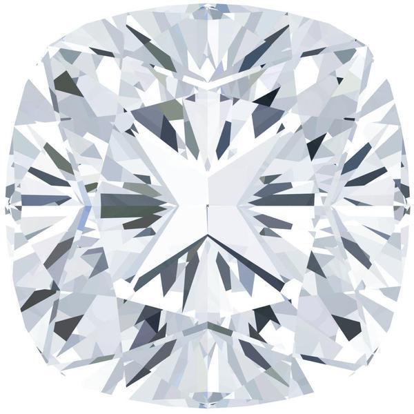 Certified Cushion Fire & Brilliance Loose Moissanite Stone - 1.30 Carats - I Color - VVS1 Clarity-FIRE & BRILLIANCE