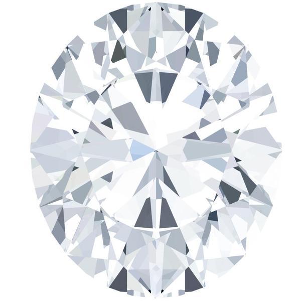 Certified Oval Fire & Brilliance Loose Moissanite Stone - 1.50 Carats - H Color - VVS1 Clarity-FIRE & BRILLIANCE