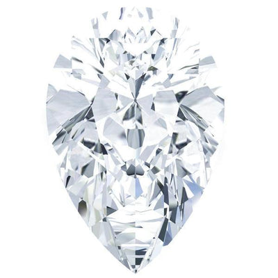 Certified Pear Fire & Brilliance Loose Moissanite Stone - 1.50 Carats - G Color - VVS1 Clarity-FIRE & BRILLIANCE