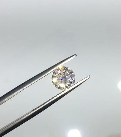 Certified Round Forever One Charles & Colvard Loose Moissanite Stone - 1.25 Carats - D Color - VVS1 Clarity-FIRE & BRILLIANCE