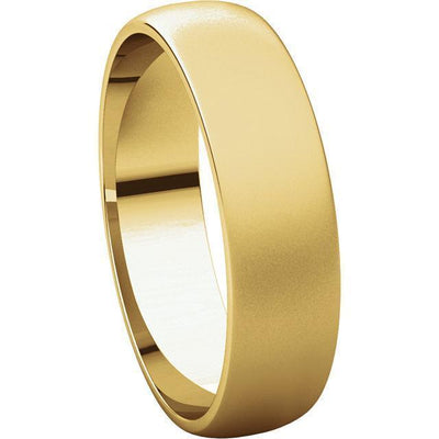 Classic 18k Yellow Gold Bead Blast Wedding Band - US Finger Size 5.0mm-Fire & Brilliance ® Creative Designs-Fire & Brilliance ®