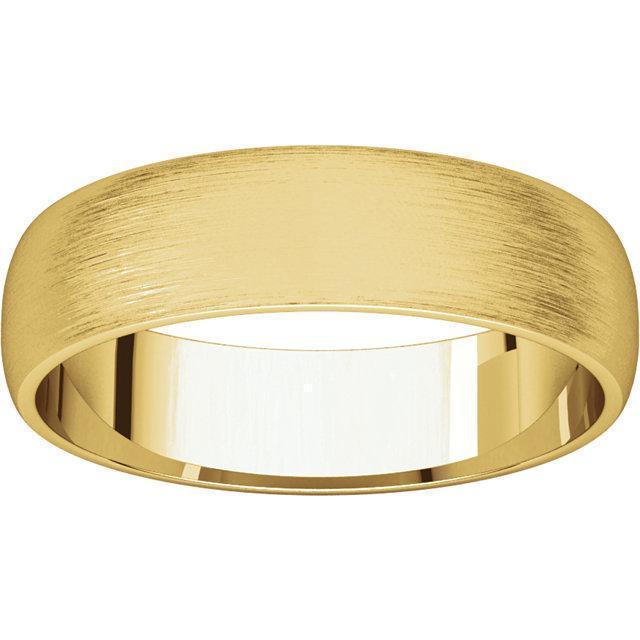 Classic Wedding Band - Satin Finish-Wedding and Anniversary Bands-Fire & Brilliance ®