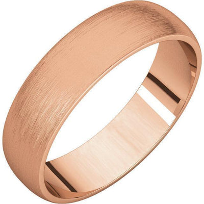 Classic Wedding Band - Satin Finish-Wedding and Anniversary Bands-Fire & Brilliance ®
