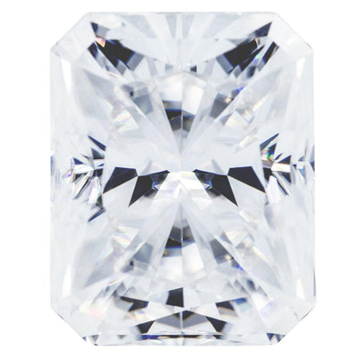 Crushed Ice Radiant First Crush FAB Moissanite Loose Stone-Fire & Brilliance Moissanite-Fire & Brilliance ®