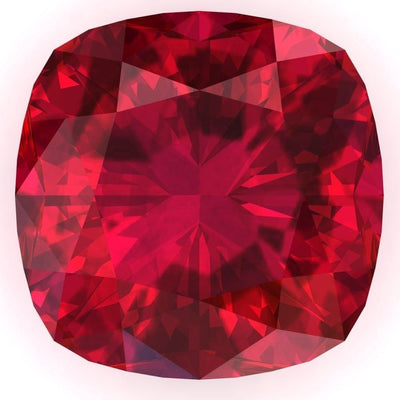 Cushion Chatham Lab-Grown Ruby Gems-Chatham Lab-Grown Gems-Fire & Brilliance ®