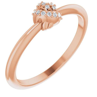 Diamond Knot Ring-FIRE & BRILLIANCE