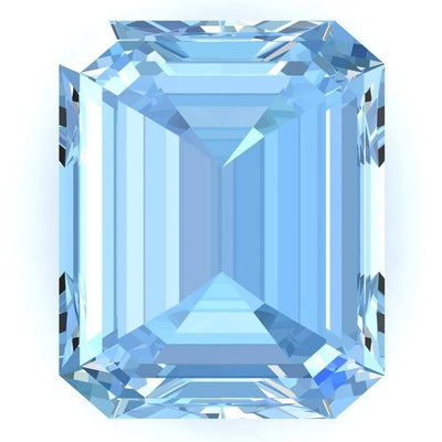 Emerald Chatham Lab-Grown Aqua Blue Spinel Gems-Chatham Lab-Grown Gems-Fire & Brilliance ®