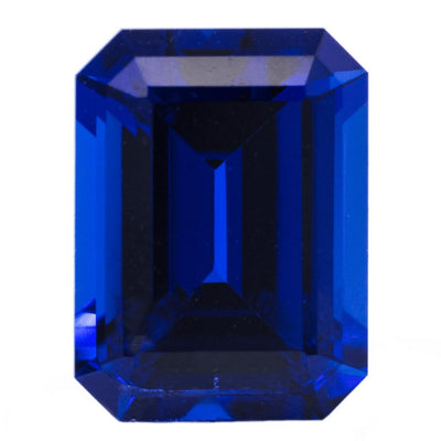 Emerald Chatham Lab-Grown Blue Sapphire Gems-Chatham Lab-Grown Gems-Fire & Brilliance ®