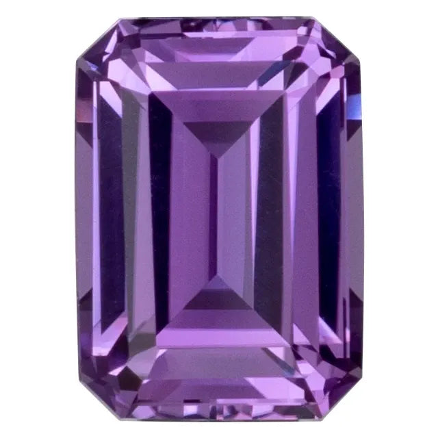 Emerald FAB Lab-Grown Purple Sapphire Gems