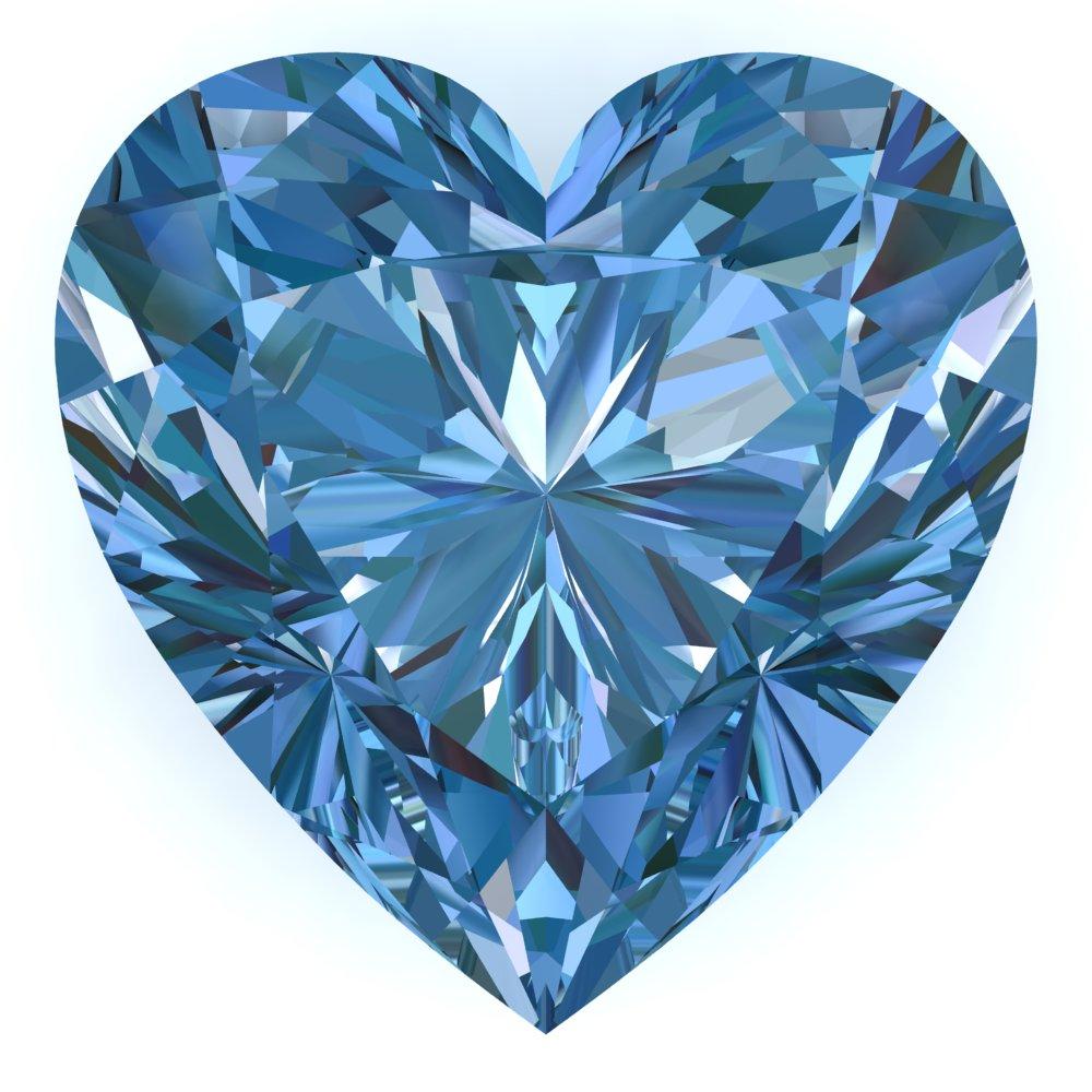 Fancy colored moissanite discount