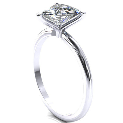 Gracey Trillion Moissanite 3-Claw Prong Engagement Ring-Custom-Made Jewelry-Fire & Brilliance ®