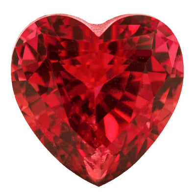 Heart Chatham Lab-Grown Padparadscha Sapphire Gems-Chatham Lab-Grown Gems-Fire & Brilliance ®