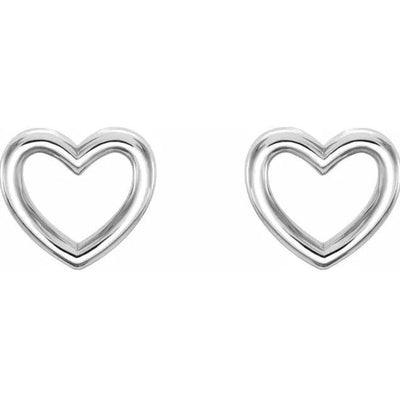 Heart Earrings-FIRE & BRILLIANCE