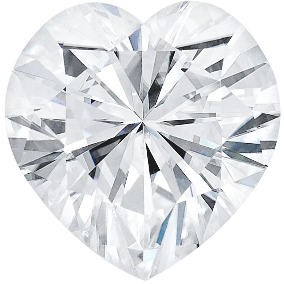 Heart Forever One Charles & Colvard Loose Moissanite Stone-Forever ONE Moissanite-Fire & Brilliance ®