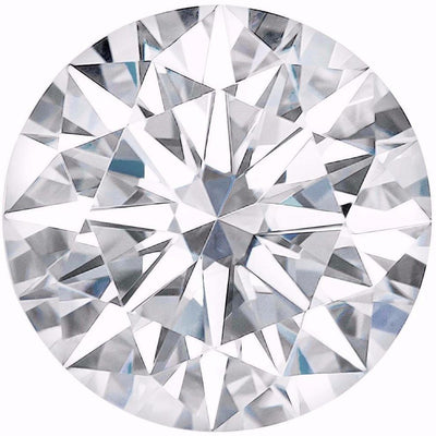 Hearts & Arrows Round Forever One Charles & Colvard Loose Moissanite Stone-Forever ONE Moissanite-Fire & Brilliance ®