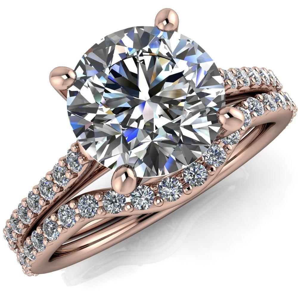 Shop Katrina Baguette Diamonds Ring in 18K White Gold Online