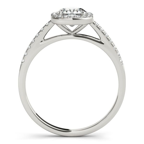 Lannie Cushion Moissanite Halo Engagement Ring-Custom-Made Jewelry-Fire & Brilliance ®