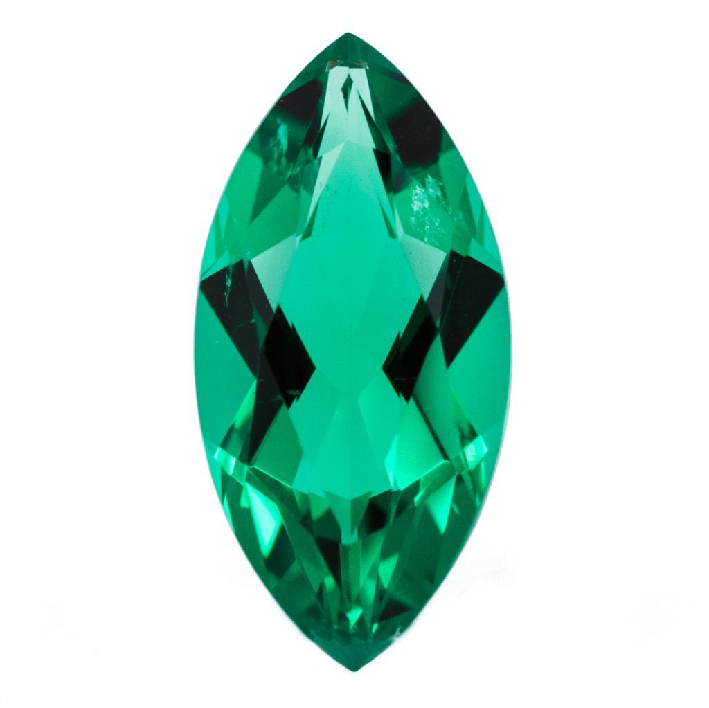 Marquise FAB Lab-Grown Emerald Gems-FIRE & BRILLIANCE