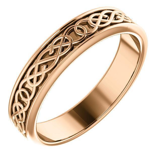 Matthew Celtic Design Band-Wedding and Anniversary Bands-Fire & Brilliance ®