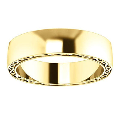 Matthew Infinity-Inspired Wedding Band-Wedding and Anniversary Bands-Fire & Brilliance ®