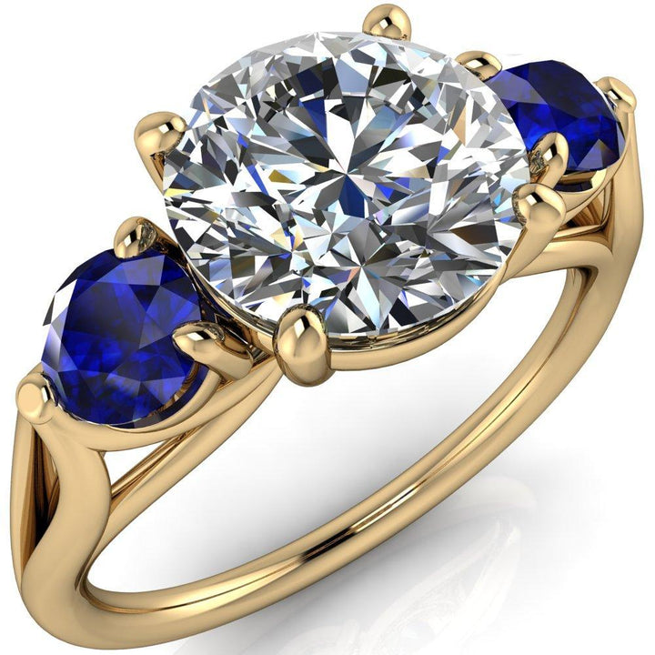 Mira-Round-Center-Stone-Blue-
