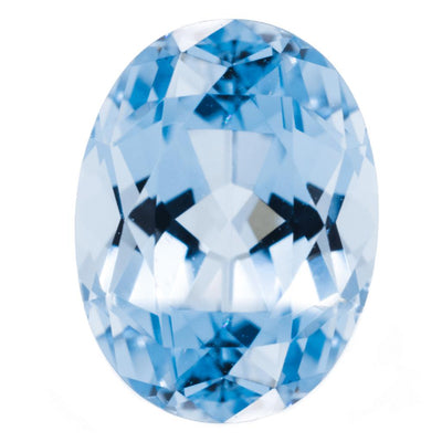 Oval Chatham Lab-Grown Aqua Blue Spinel Gems-Chatham Lab-Grown Gems-Fire & Brilliance ®