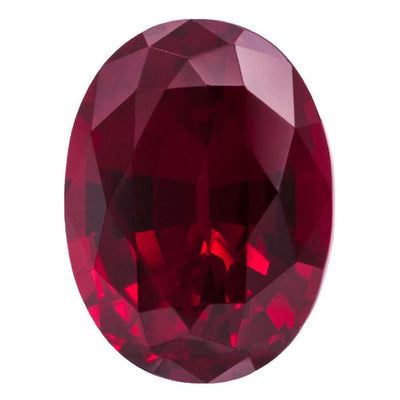Oval Chatham Lab-Grown Ruby Gems-Chatham Lab-Grown Gems-Fire & Brilliance ®
