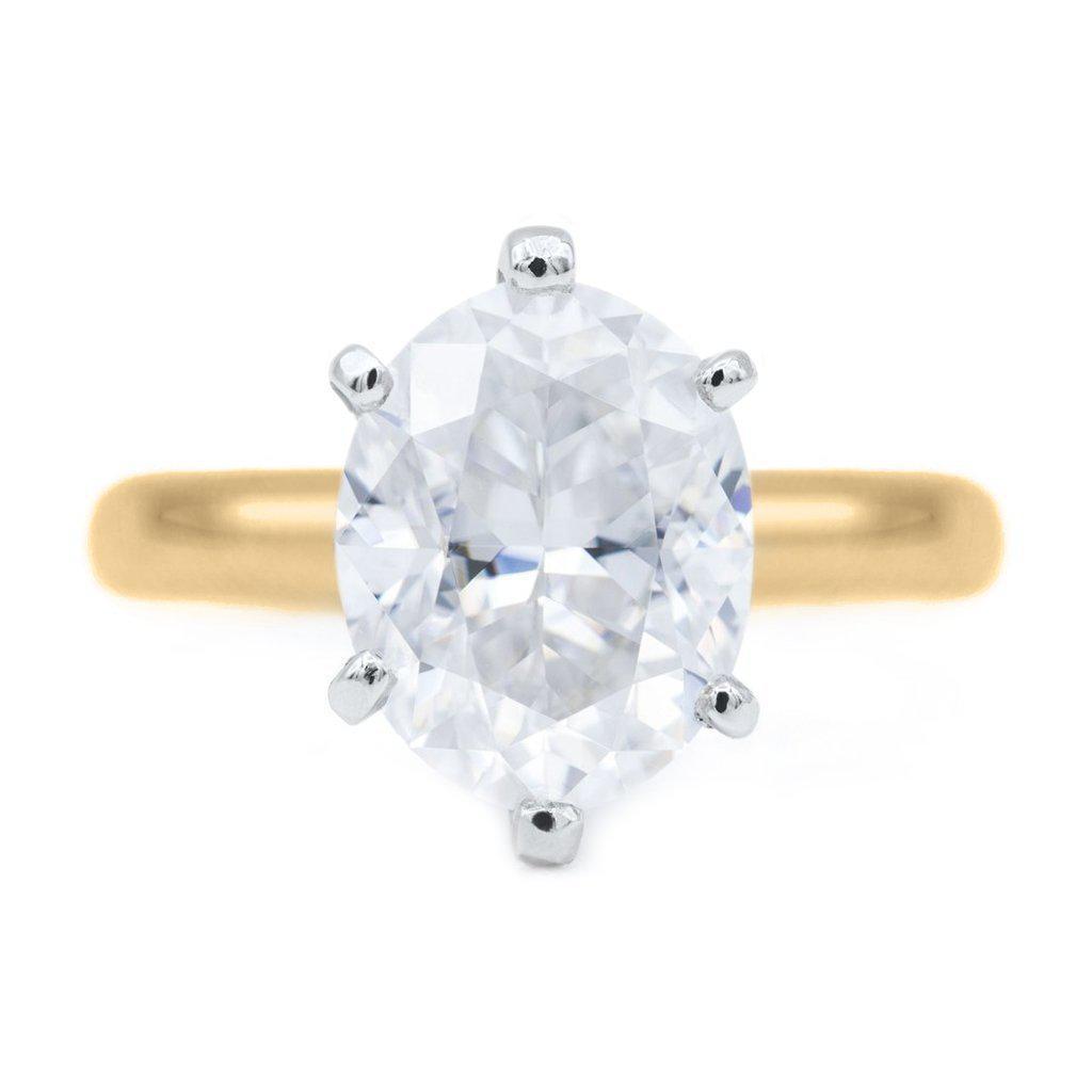 **NEW** Oval First Crush FAB Moissanite 6 Prongs FANCY – FIRE & BRILLIANCE
