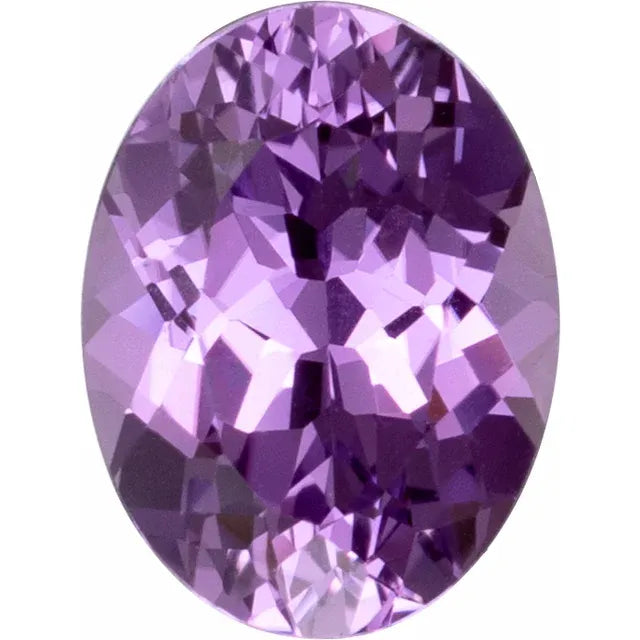 Oval FAB Lab-Grown Purple Sapphire Gems