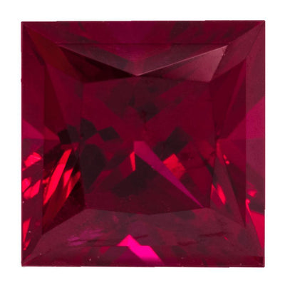 Princess Chatham Lab-Grown Ruby Gems-Chatham Lab-Grown Gems-Fire & Brilliance ®