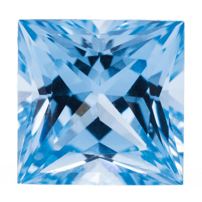 Princess FAB Lab-Grown Aqua Blue Spinel Gems-FIRE & BRILLIANCE