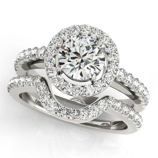 Rachelle Round Moissanite Under Bezel Engagement Ring-Custom-Made Jewelry-Fire & Brilliance ®